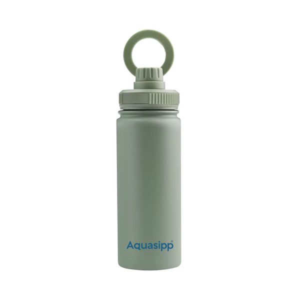 Magnetic Phone holder Stainless Steel Water Bottle